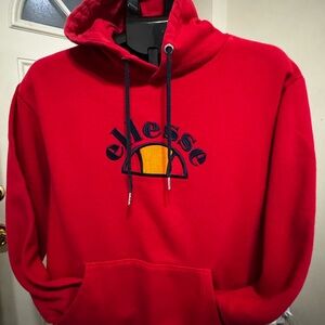 Ellesse Vibrant Red Hoodie